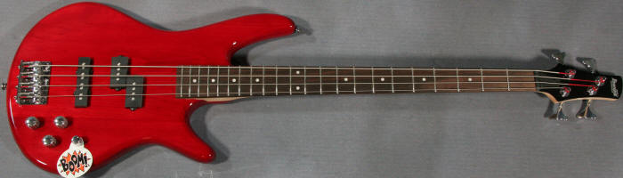 Ibanez GSR200 Trans Red Bass Guitar