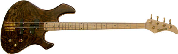 Pearcaster Performer Bass, Walnut Top