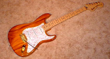 Stratocaster Koa Wood