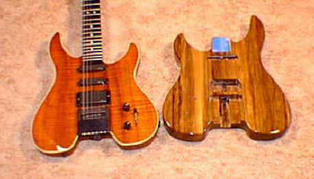 Koa and Korina Guitars