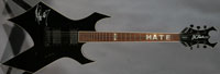 BC Rich Warlock Guitar, Signed by Mick 7