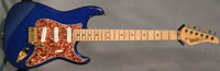 Roman Pearlcaster Guitar, Indigo Blue