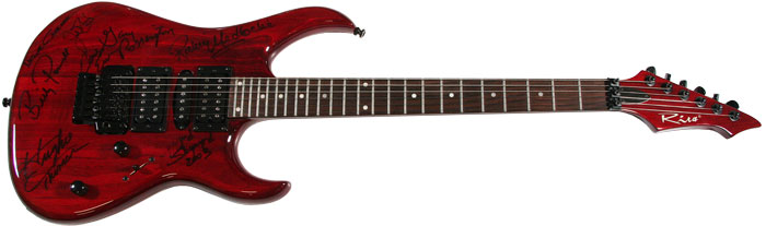 Riva Guitar Signed by the Members of Lynyrd Skynyrd