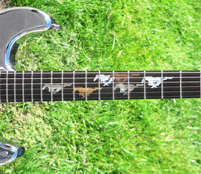 Fender Chrome Mustang Guitar - Ed Roman Guitars