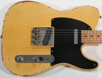 1953 Fender Telecaster, Top