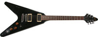 Gibson Flying Vee Guitar, Black