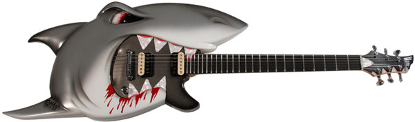 Shark Guitar for Mark Kendall of Great White