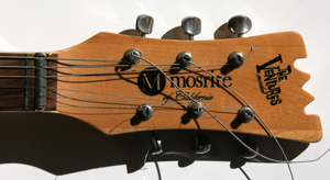 Mosrite 1965 Ventures Guitar Headstock