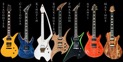 Abstract Guitars in Stock