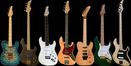 Roman Pearlcaster Guitars in Stock